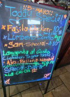 La Patrona And Grill menu