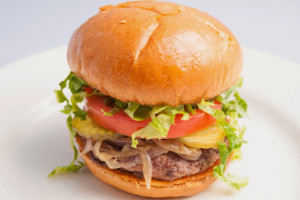 Ketchup Premium Burger food