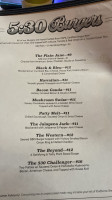 530 Pub Grill menu