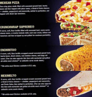 Taco Time menu