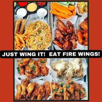 Fire Wings Santa Rosa food