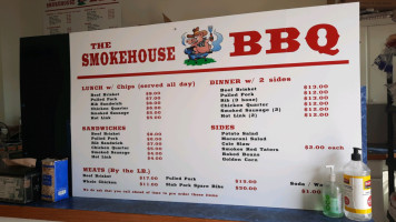 The Smokehouse Bbq food