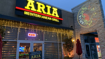 Aria Mediterranean Grill outside