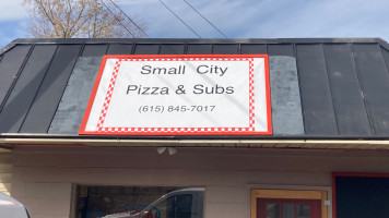 Small City Pizza Subs food