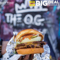 Big Deal Burger food