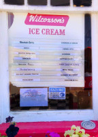 Old Prison Cow Ice Cream menu