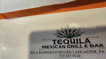 Tequila Mexican Grill food