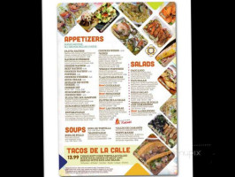 Plaza Del Sol menu