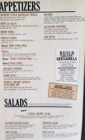 Lake Hallie Golf Course Bar Restaurant menu