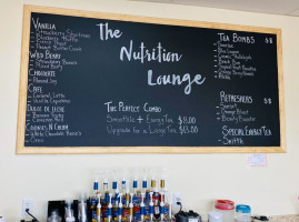 The Nutrition Lounge inside
