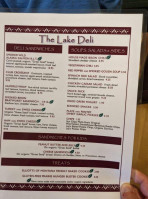 Lake Yellowstone Hotel Dining Room menu