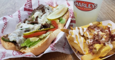 Charleys Cheesesteaks food