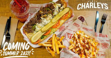 Charleys Cheesesteaks food