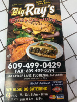 Big Ray's Sub Shop food