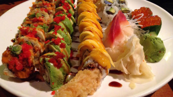 Samurai Sushi And Hibachi food
