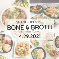 Bone Broth Vietnamese Pho Cuisine food