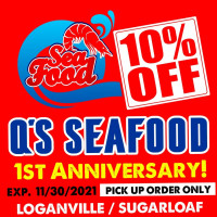 Q's Seafood food