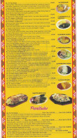 Taqueria El Jimador menu