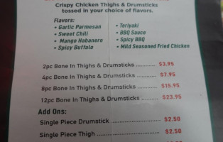 Big Als Pizza menu