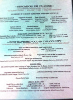 Rock House menu