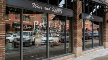 Paulie’s Neighborhood Restaurant, Wine Bar Market outside