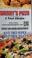 Sammys Pizza And Fried Chicken menu
