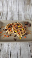 Drizzled Waffles Coffee food