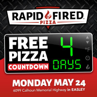 Rapid Fired Pizza food