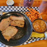 Longhorn Outpost Barbeque Company food