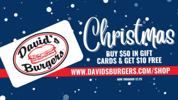 David's Burgers food