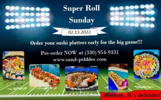 Sand Pebbles Pacific Asian Sushi food