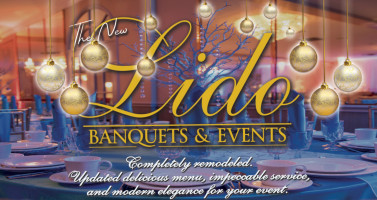 Lido Banquets Events food