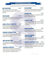Lettermans menu