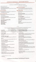 Village Inn menu