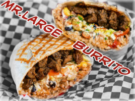 Mr Large Burrito food
