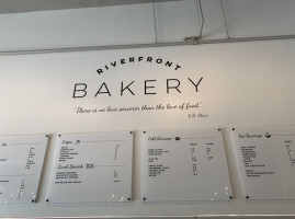 The Riverfront Bakery food