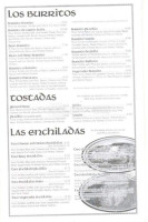El Aguila Real Mexican menu