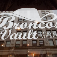 Broncos Vault Brazilian Steakhouse food