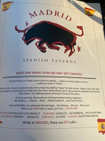 Madrid Spanish Taverna food