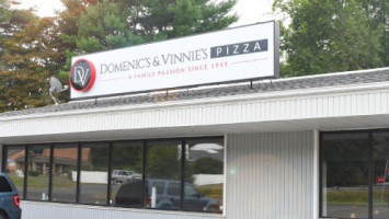 Domenic's And Vinnie's Pizza outside