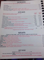 Papa Guido's menu