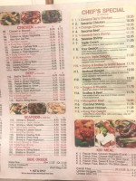 Golden Dragon menu