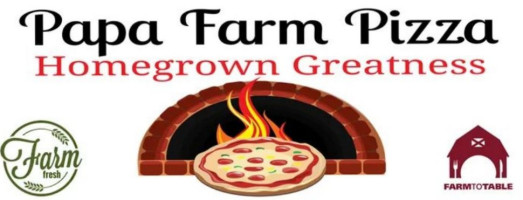 Papa Farm Pizza food