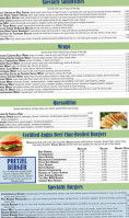 Ashley Diner And Cafe menu