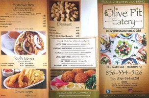Olive Pit Eatery food
