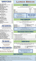 New Jeffersonville Diner menu