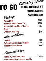 Magerk's Pub And Grill menu