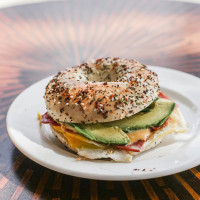 Davey's Delicious Bagels food