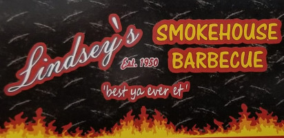 Lindsey's Smokehouse Barbecue food