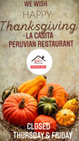 La Casita Peruvian food